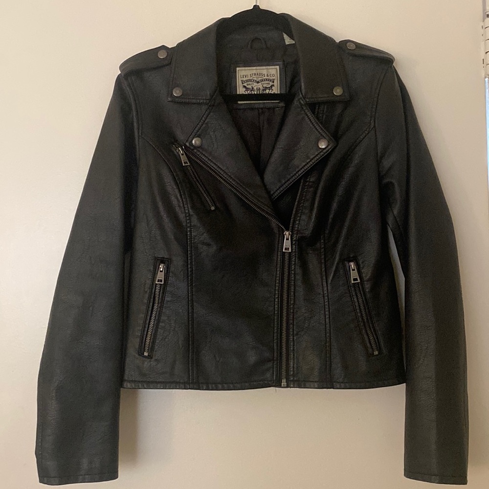 Levi’s Faux Leather Motorcycle Jacket